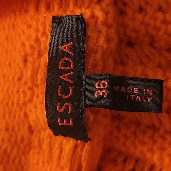 Escada 100% virgin wool sweater - Size 36 - Picture 6 of 7